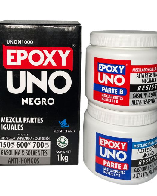 EPOXY UNO NEGRO 1 KILO