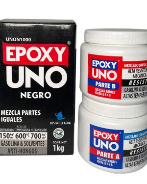 EPOXY UNO NEGRO 1 KILO