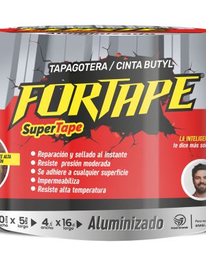 CINTA TAPAGOTERA BUTYL ALUMINIZADA
