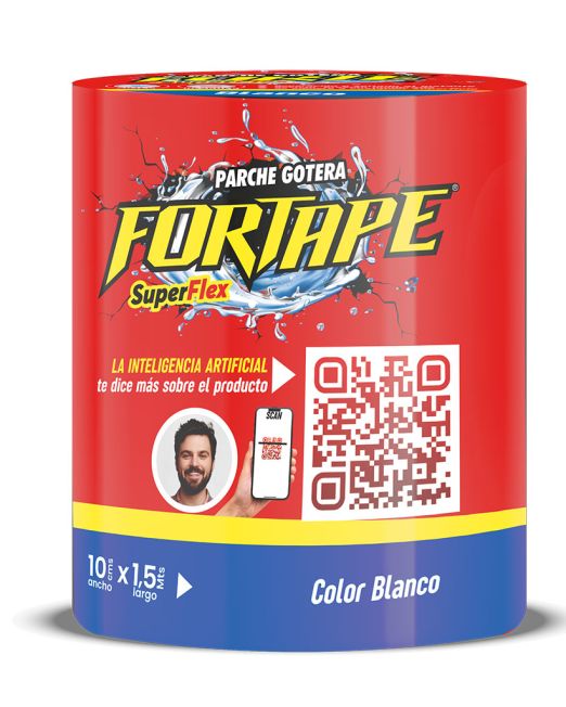 CINTA PARCHE TAPA GOTERA BLANCA